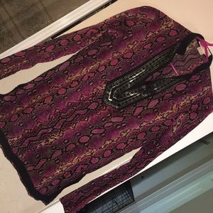 Michael kors shirt looks like snake skin